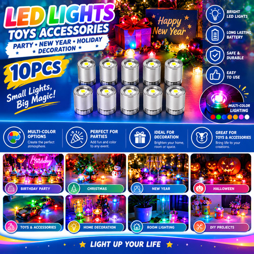 10pcs mini led light - 10pcs,