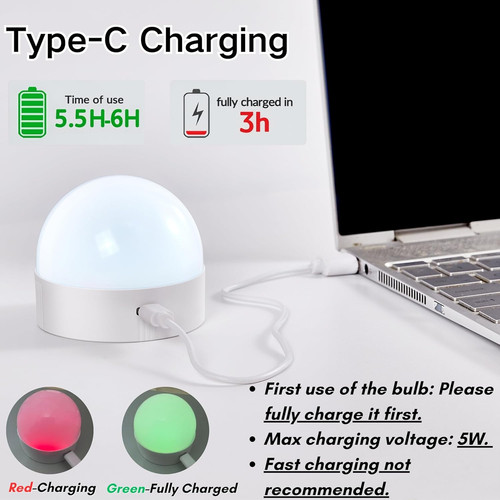 E14 usb rechargeable dimmable - e14,