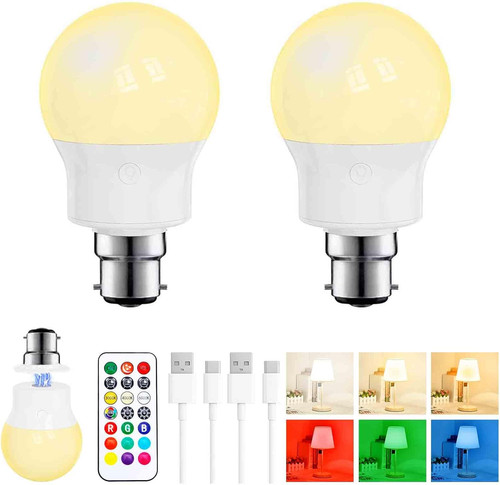 Led rechargeable light bulb - rechargeable,