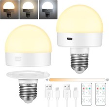 2/4X LED Rechargeable Light