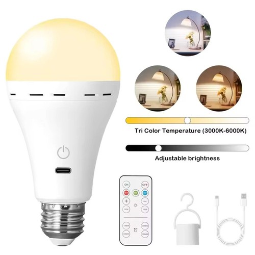 With timing rechargeable light - rechargeable,