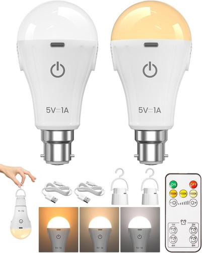 B22 rechargeable led bulb with - b22,