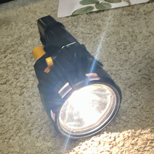 Handheld halogen spotlight - handheld,