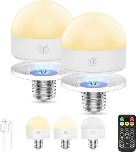 Pack rechargeable light bulb - light,