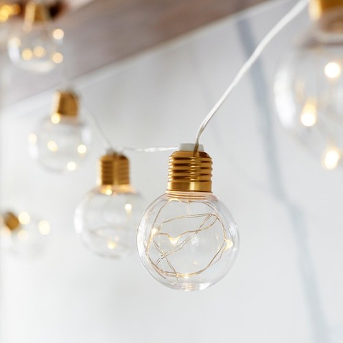 Micro brass led warm white - 10,