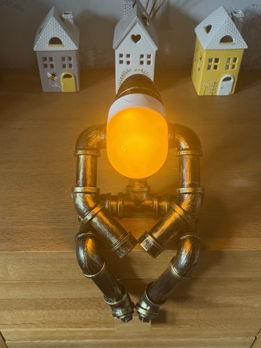Industrial steam punk lamp - steam,