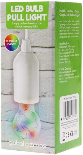 Battery operated led bulb - operated,