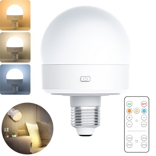 Rechargeable light bulb - rechargeable,