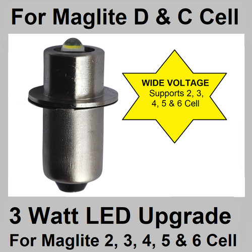 Maglite led conversion - led, upgrade