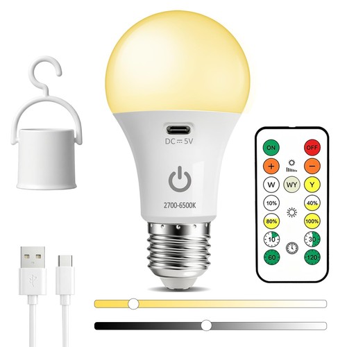 Usb rechargeable light bulb - usb,