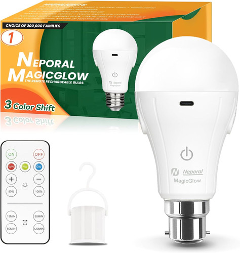 Rechargeable light bulb - light,
