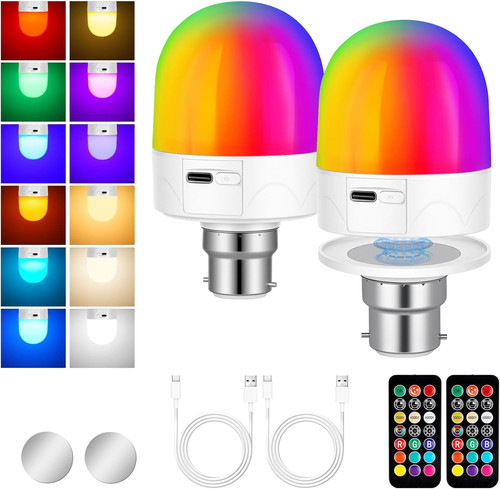 B22 rechargeable light bulb - b22,