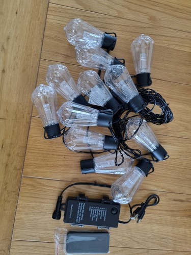 Rechargable led garden string - rechargable,