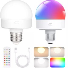 2X LED Battery Rechargeable