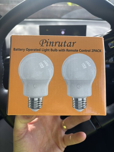 Rechargeable light bulbs - rechargeable,